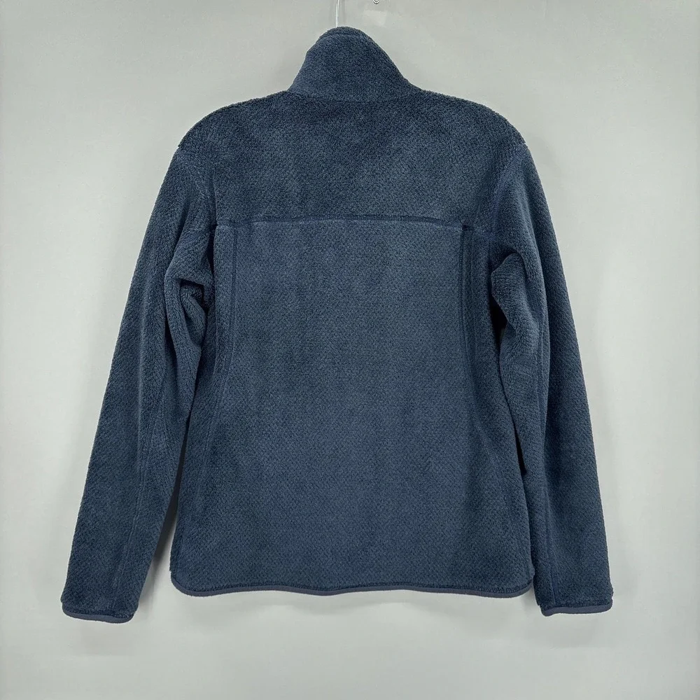 Patagonia Pullover Womens Medium Blue Re Tool Snap T Polartec Fleece Jacket
